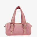 Saint Laurent Pink Boston Bag