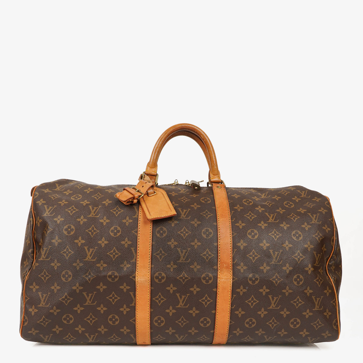 Louis Vuitton Keepall 55 Monogram Canvas Travel Bag