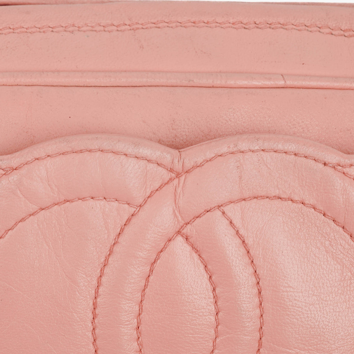 Chanel Triple CC Camera Tassel Lambskin Shoulder Bag