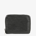 Louis Vuitton Zippy Black Epi Leather Coin Purse.