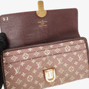 Louis Vuitton Sarah Sepia Monogram Idylle Canvas Wallet