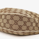 Gucci Charmy Beige GG Canvas Hobo Bag