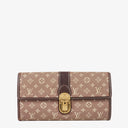 Louis Vuitton Sarah Sepia Monogram Idylle Canvas Wallet
