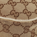 Gucci Charmy Beige GG Canvas Hobo Bag