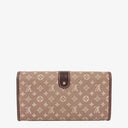 Louis Vuitton Sarah Sepia Monogram Idylle Canvas Wallet