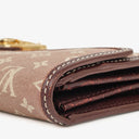 Louis Vuitton Sarah Sepia Monogram Idylle Canvas Wallet