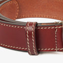 Gucci Interlocking G Belt 75-30 Burgundy Leather
