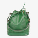 Louis Vuitton Noe Grande GM Green EPI Leather Shoulder Bag