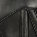 Christian Dior Small Black Calfskin Saddle Bag
