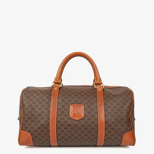 Celine Vintage Macadam Triomphe Brow Bag