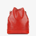 Louis Vuitton Noe Grande GM Red EPI Leather Shoulder Bag
