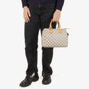 Louis Vuitton Speedy 25 Damier Azur Coated Canvas Handbag