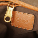 Chloe Marcie Brown Leather Satchel