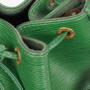 Louis Vuitton Noe Grande GM Green EPI Leather Shoulder Bag