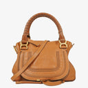 Chloe Marcie Brown Leather Satchel