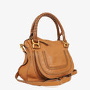 Chloe Marcie Brown Leather Satchel