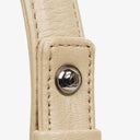 Chanel CC Kedjebucket Liten Beige Hjortskinn Chevron-väska