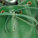 Louis Vuitton Noe Grande GM Green EPI Leather Shoulder Bag