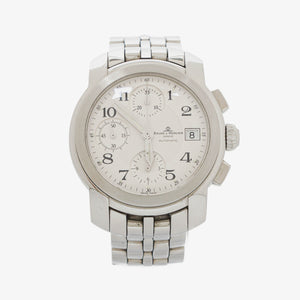 Baume And Mercier Capeland Chronograph Automatic Stainless Steel Men's Watch