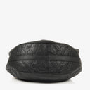 Gucci Guccissima Black Leather Hobo Bag