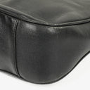 Gucci Bamboo Top Handle Black Lerahter &nbsp;Hobo Bag