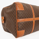 Celine Vintage Macadam Triomphe Brown Travel Bag