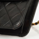 Chanel Small Classic Single Flap Bag Black Quilted Lambskin With 24K Gold-Plated Hardware