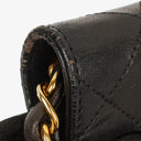 Chanel Small Classic Single Flap Bag Black Quilted Lambskin With 24K Gold-Plated Hardware