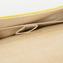 Chanel Orange Chocolate Bar East West Patent Leather Shoulder Bag