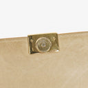 Chanel Orange Chocolate Bar East West Patent Leather Shoulder Bag