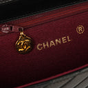 Chanel Classic Single Flap Bag Black Diagonal Quilted Lambskin 24K Gold-Plated Hardware