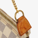 Louis Vuitton Mini Pochette Accessoires Damier Azur Canvas Clutch Handbag