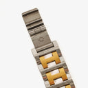 Hermes Clipper Quartz Watch Two- Tone Stainless Steel&nbsp;
