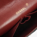 Chanel Vintage Classic Medium Double Flap Bag in Quilted Black Lambskin with 24-karat Gold-Plated Hardware