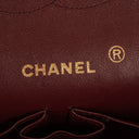 Chanel Vintage Classic Medium Double Flap Bag in Quilted Black Lambskin with 24-karat Gold-Plated Hardware