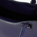 Balenciaga Mini Papier A4 Calfskin Leather Navy Blue Tote Bag