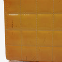 Chanel Orange Chocolate Bar East West Patent Leather Shoulder Bag