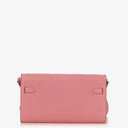 Hermès Kelly To Go Wallet In Rose Confetti Epsom Leather With Palladium Hardware