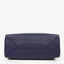 Balenciaga Mini Papier A4 Calfskin Leather Navy Blue Tote Bag