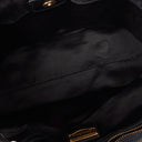 Miu Miu Black Vitello Satchel Bag