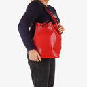 Louis Vuitton Noe Grande Red EPI Leather Shoulder Bag