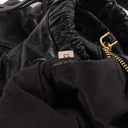 Miu Miu Black Vitello Satchel Bag