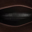 Christian Dior Burgundy Trotter Canvas Shoulder Bag