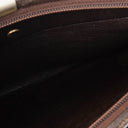 Christian Dior Burgundy Trotter Canvas Shoulder Bag