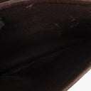 Christian Dior Burgundy Trotter Canvas Shoulder Bag