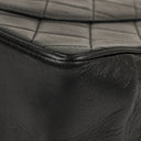Chanel Vintage Classic Medium Double Flap Bag in Quilted Black Lambskin with 24-karat Gold-Plated Hardware