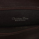 Christian Dior Burgundy Trotter Canvas Shoulder Bag