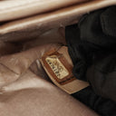 Chanel Beige East West Travel Line Chocolate Bar Flap Bag