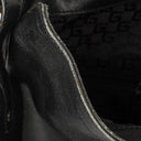 Gucci Bamboo Top Handle Black Lerahter Hobo Bag