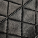 Chanel Vintage Classic Medium Double Flap Bag in Quilted Black Lambskin with 24-karat Gold-Plated Hardware